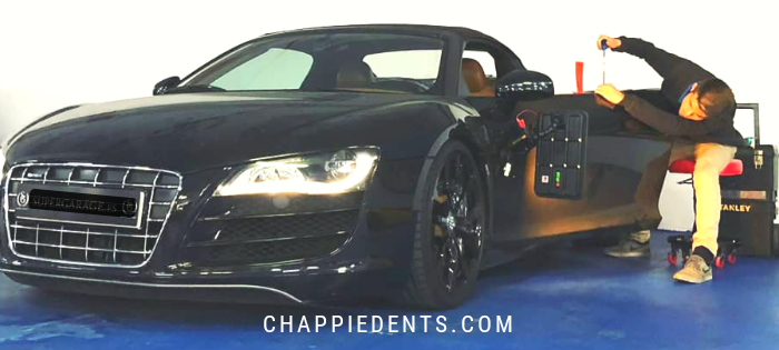 reparacion portazo sin pintar chappiedents r8